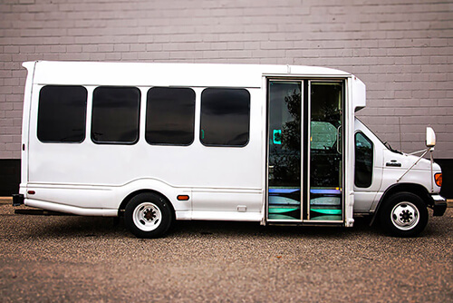 Party bus exterior