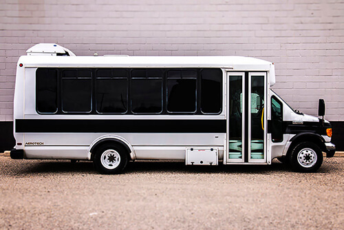 Elegant limo bus